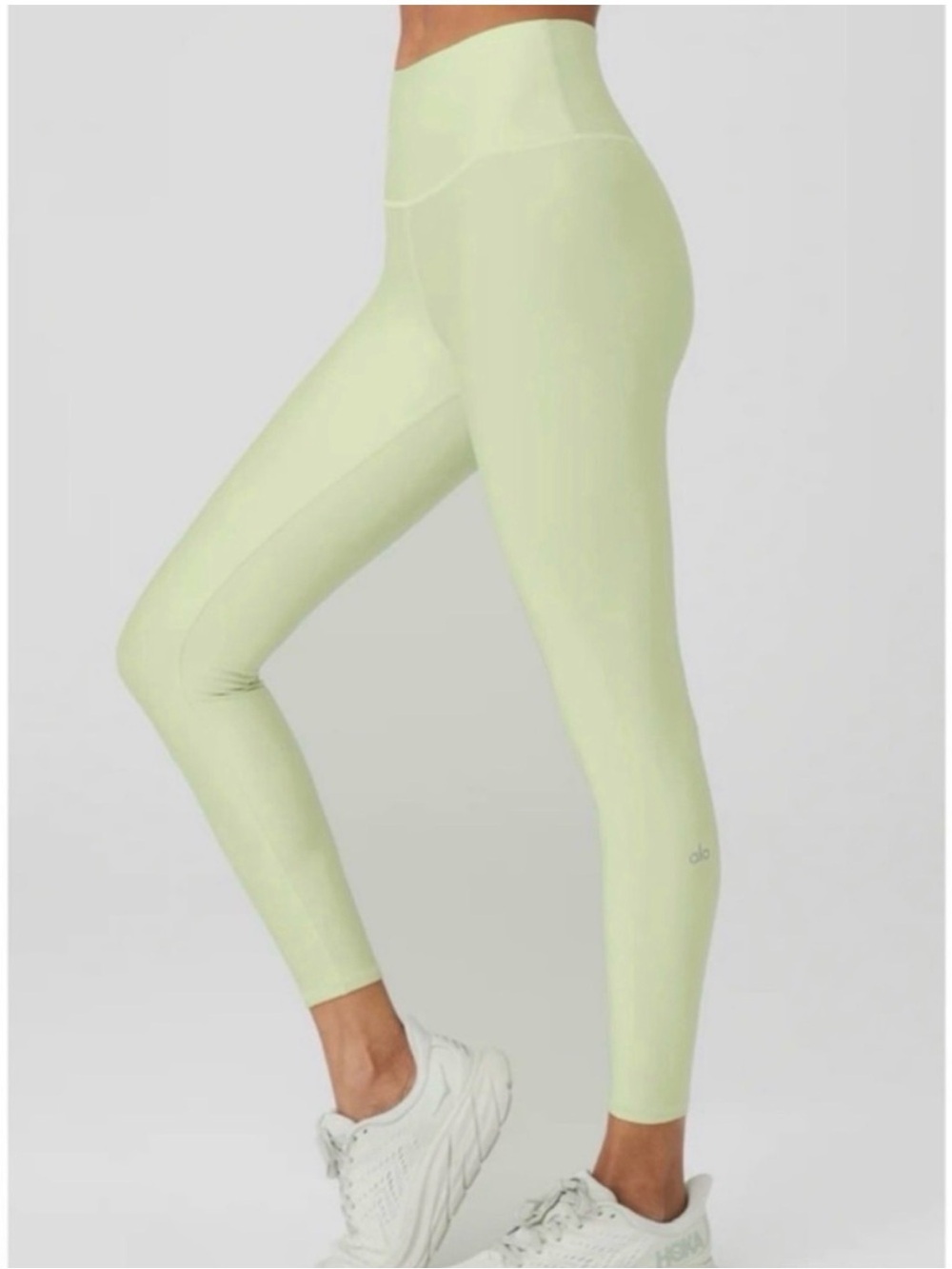 ALO Yoga Sculpt High-Rise Legging in Pastel Green - Picture 2 of 3